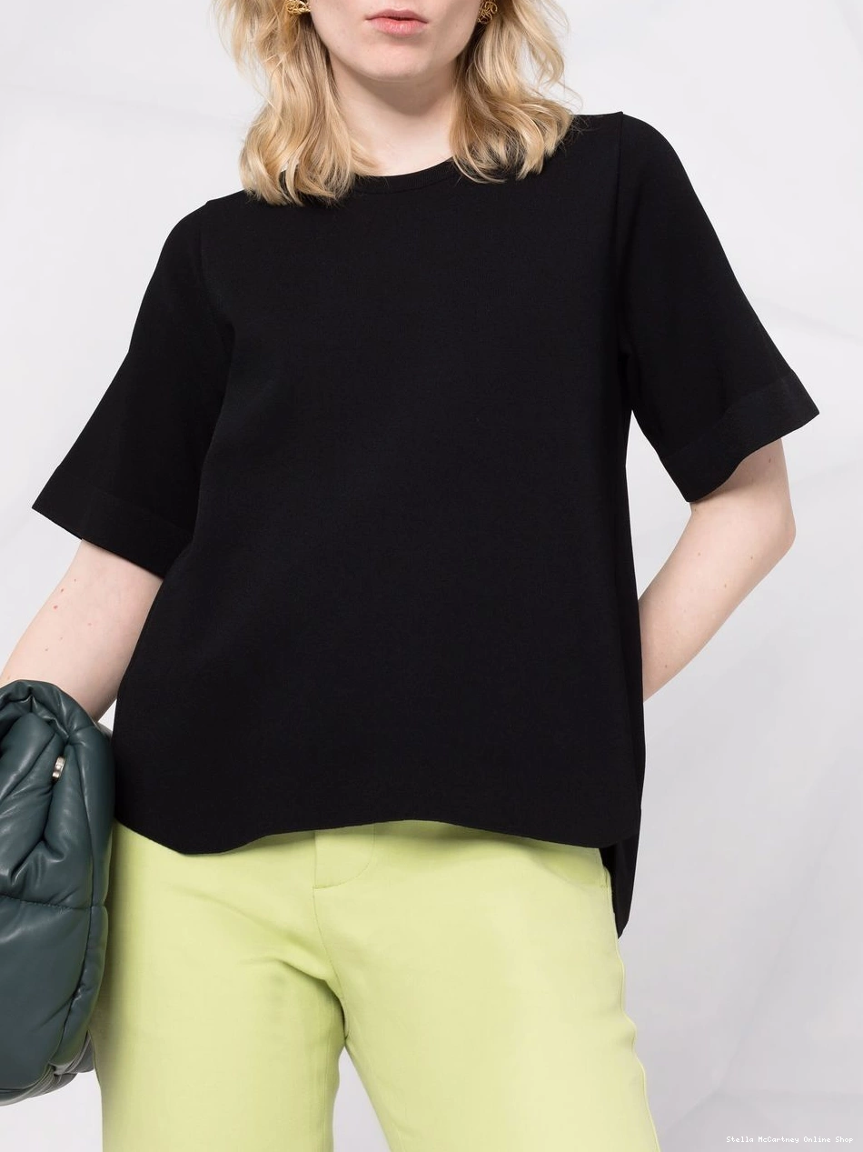 Cheap McCartney Women short-sleeve Stella jumper Silhouette knitted Strong 0729
